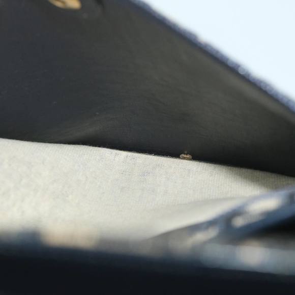 Christian Dior Trotter Canvas Shoulder Bag Navy Auth ep2928 - Picture 12 of 16